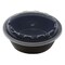 Cubeware Cubeware 18 oz. Round Container Black Base With Clear Lid, PK150 CO-518B - alternate 5